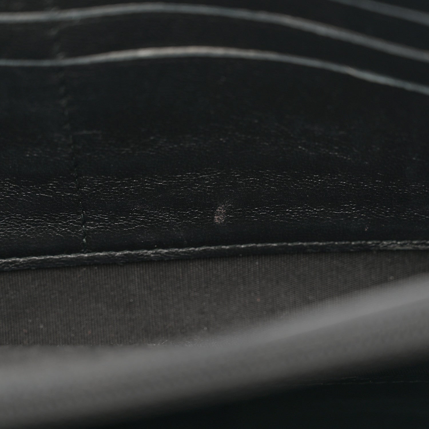 Chanel Lambskin Chevron Quilted Trendy CC Wallet On Chain WOC Black 11 of 14