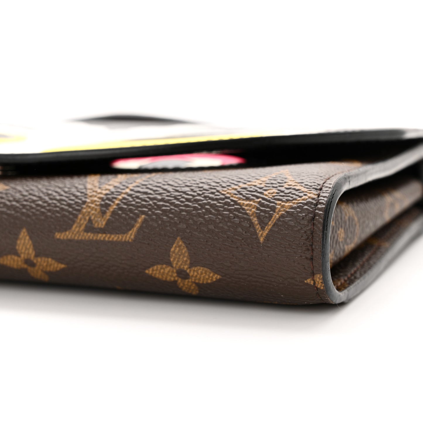 Monogram Kabuki Chain Wallet Black