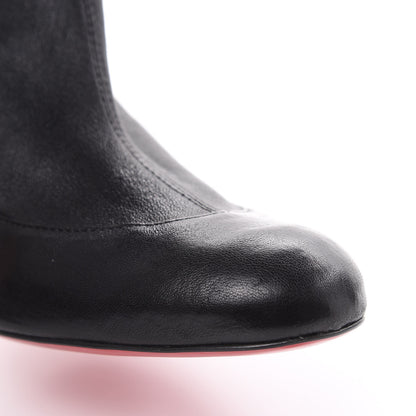 Christian Louboutin Nappa Stretch Gena 85 Bootie 37.5 Black 9 of 10