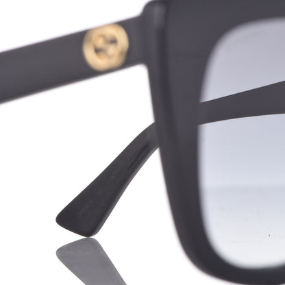 Gucci Cat Eye Sunglasses GG0163S Black 6 of 10