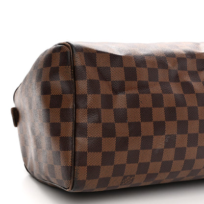 Louis Vuitton Damier Ebene Speedy 30 8 of 14