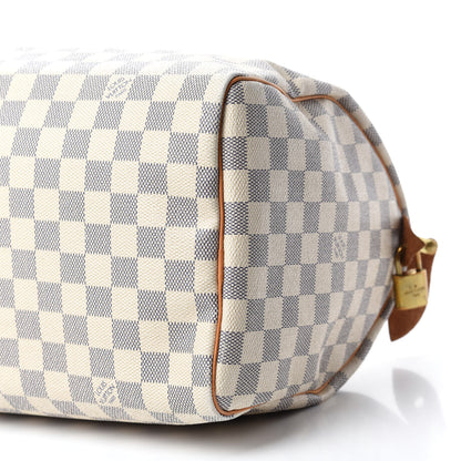 Louis Vuitton Damier Azur Speedy 30 7 of 12