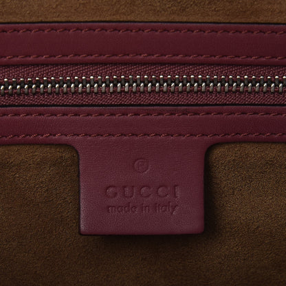 Gucci GG Supreme Monogram Blooms Medium Boston Beige Multicolor Dry Rose 7 of 13