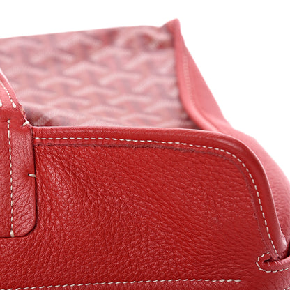 Goyard Goyardine Sac Hardy Pet Carrier PM Red 12 of 17
