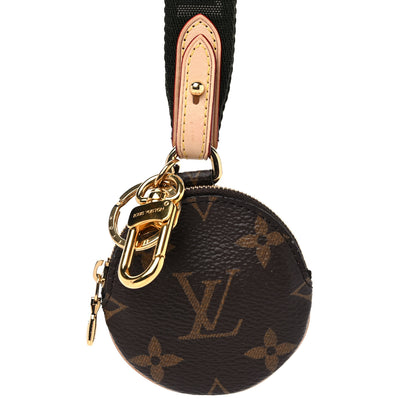 Louis Vuitton Monogram Multi Pochette Accessories Lanyard Key Holder Kaki 4 of 7