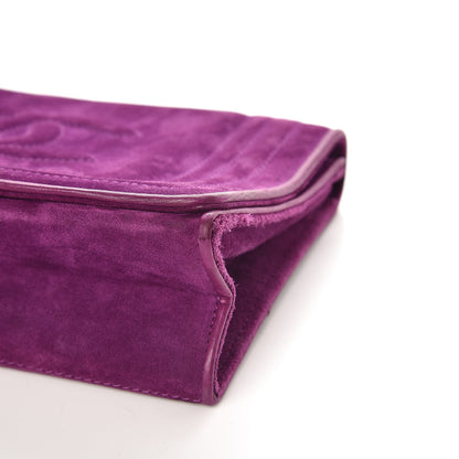 Chanel Suede Timeless Mini Flap Purple 11 of 11
