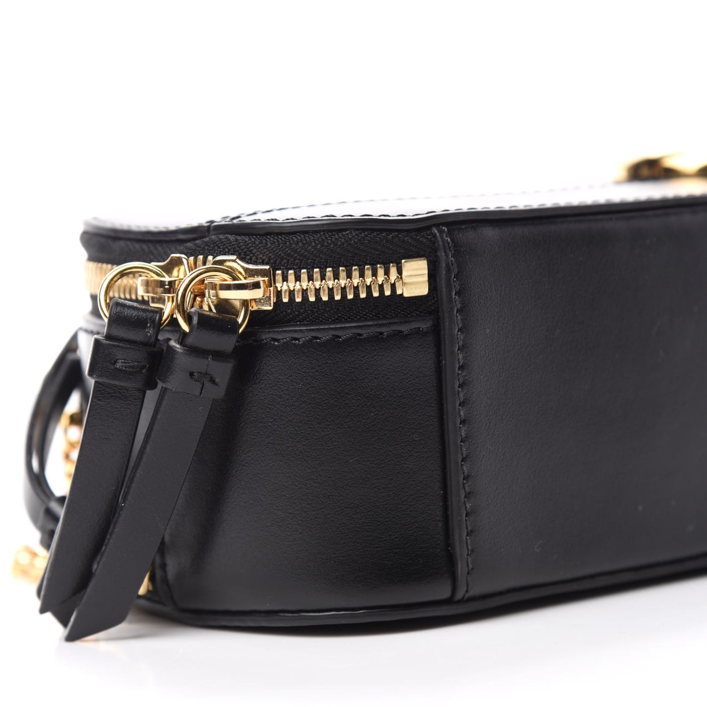 Calfskin Mini C Vanity Bag Black