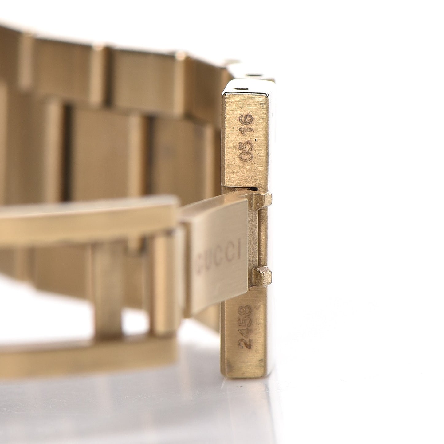 Stainless Steel 38mm G-Timeless Diamante Quartz Watch Gold