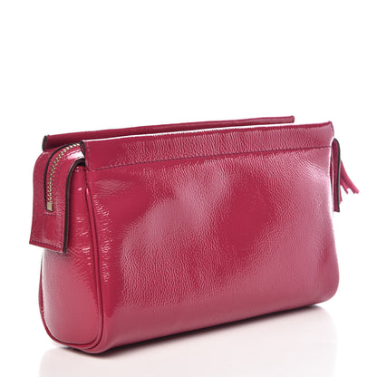 Gucci Soft Patent Soho Cosmetic Case Bright Bougainvillea 3 of 10