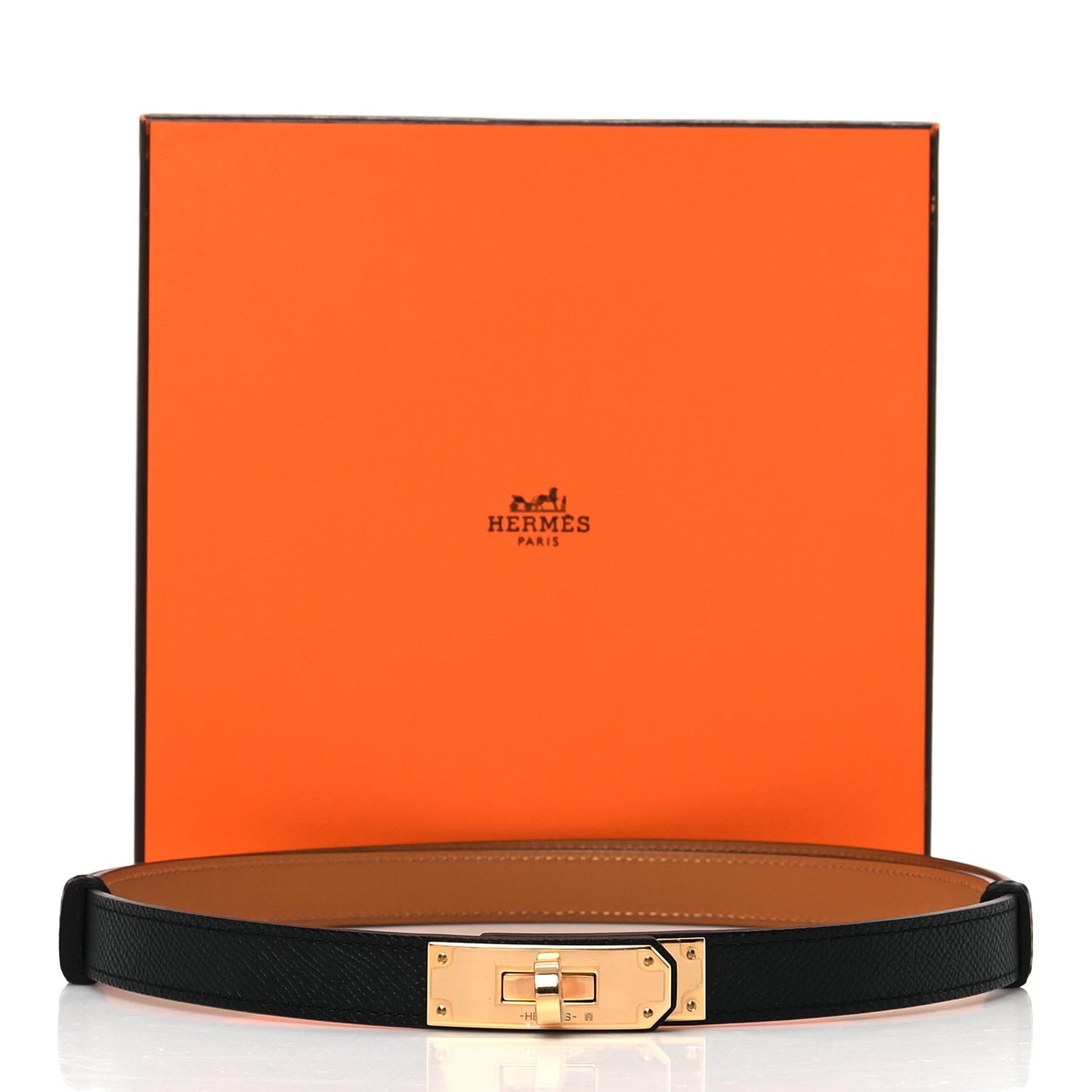 Epsom Kelly Belt Black