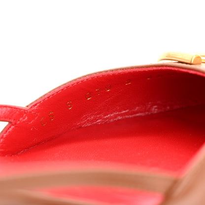 Valentino Garavani Calfskin Vlogo Slingback 40mm Pumps 36.5 Gingerbread 9 of 10