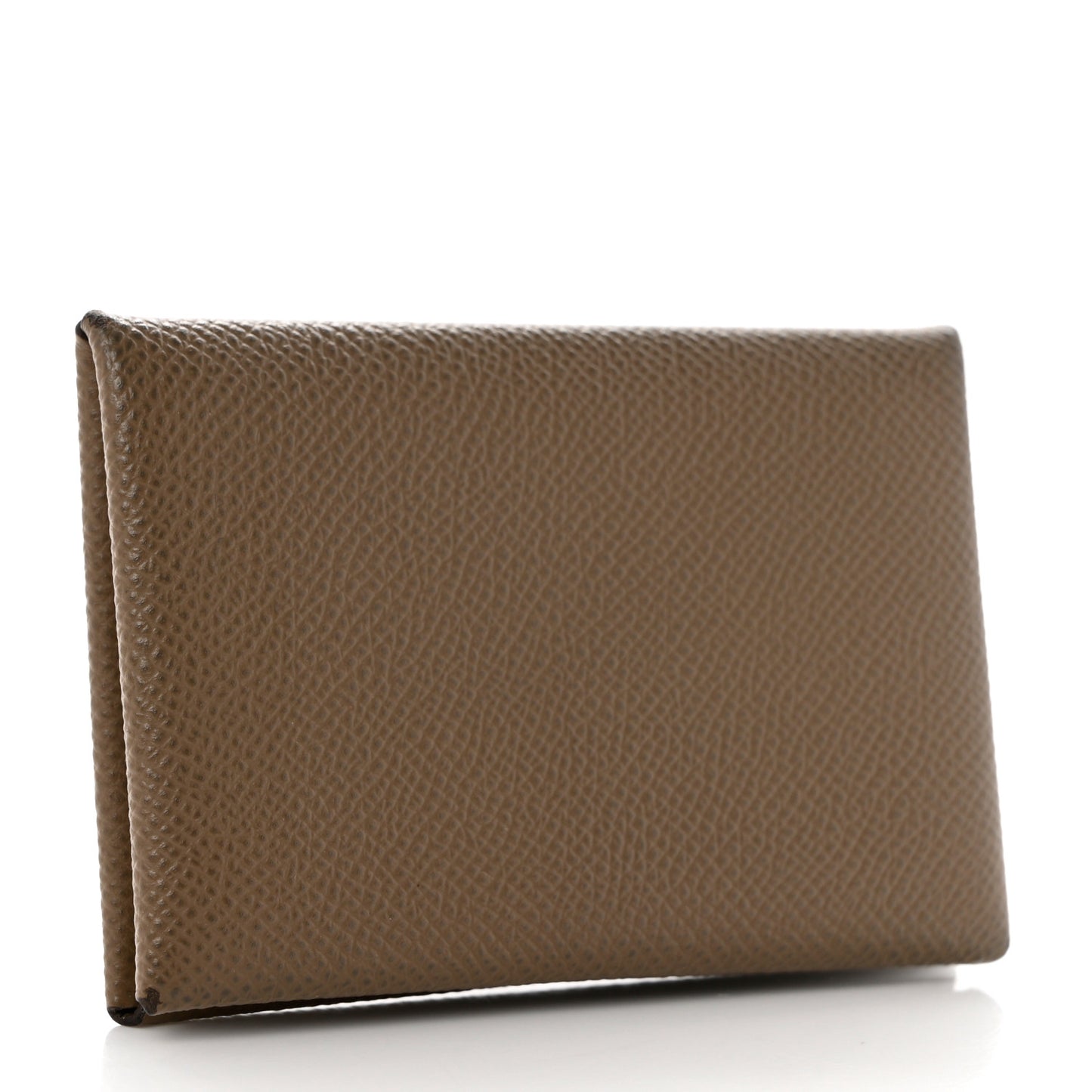 Epsom Calvi Card Case Etoupe