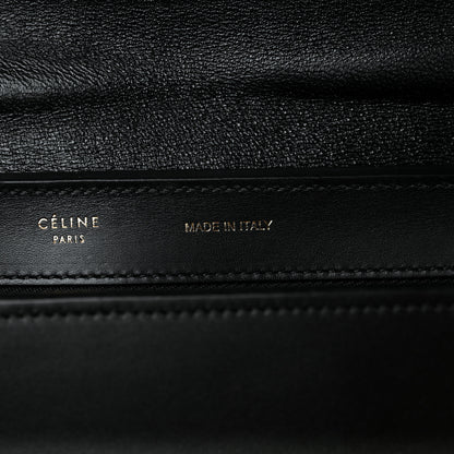 Celine Satin Calfskin Small Tri-Color Trapeze Alizarin 7 of 12