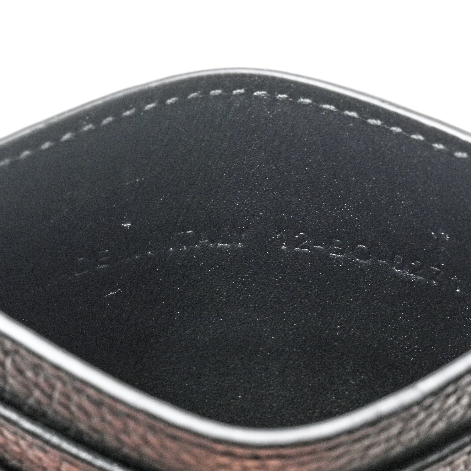 Christian Dior Calfskin Oblique Card Holder Black 7 of 7