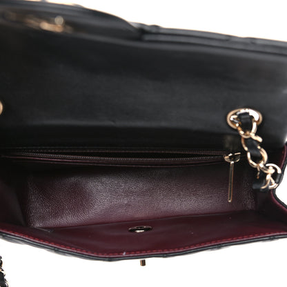 Chanel Lambskin Quilted Mini Rectangular Flap Black 5 of 13