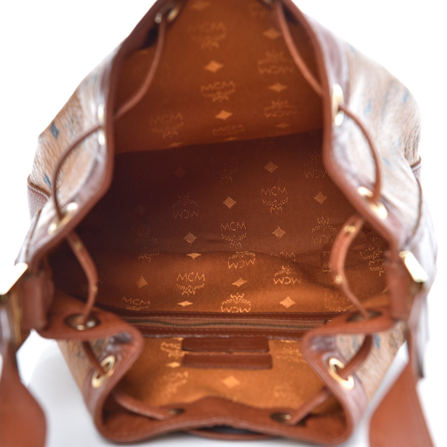 Visetos Drawstring Bag Cognac