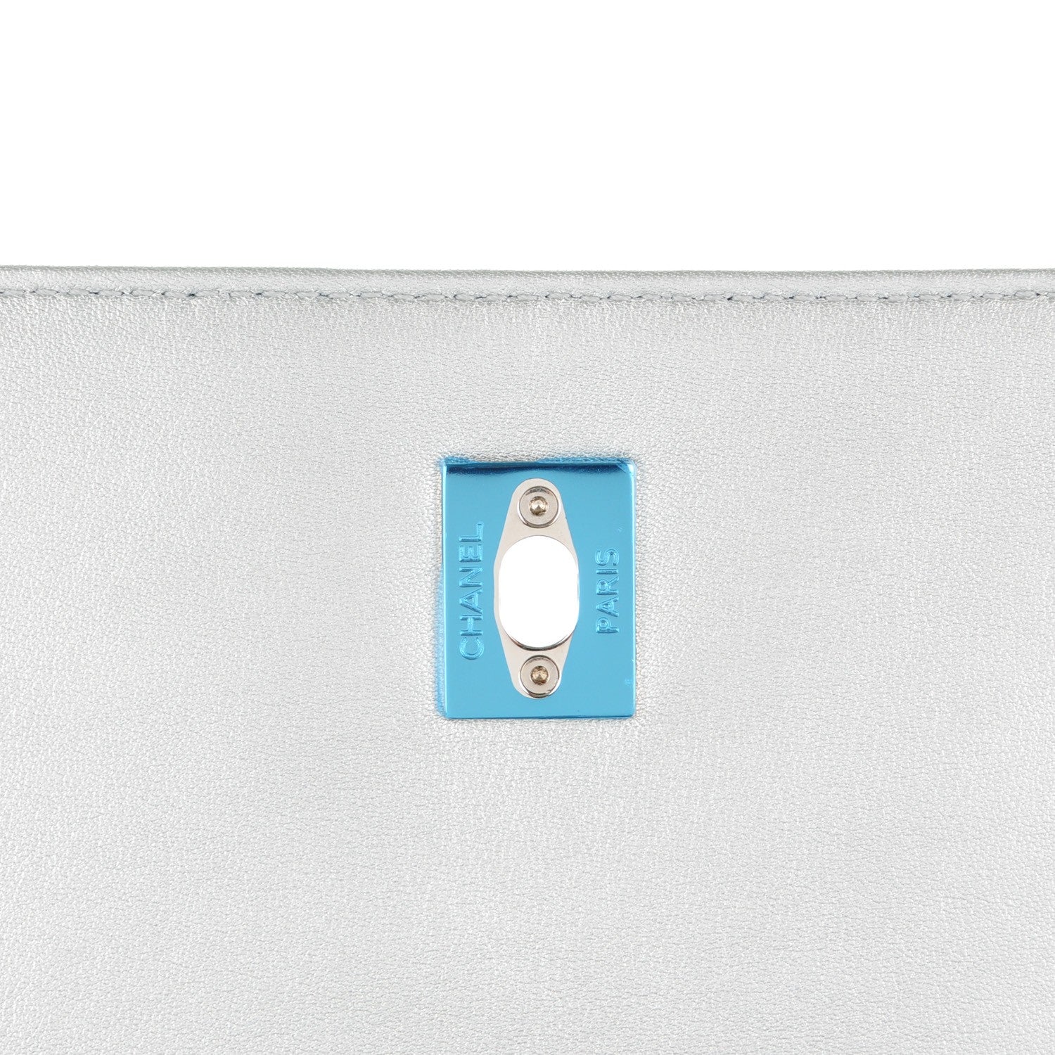 Chanel Metallic Calfskin Mini Propeller Flap Silver 5 of 8