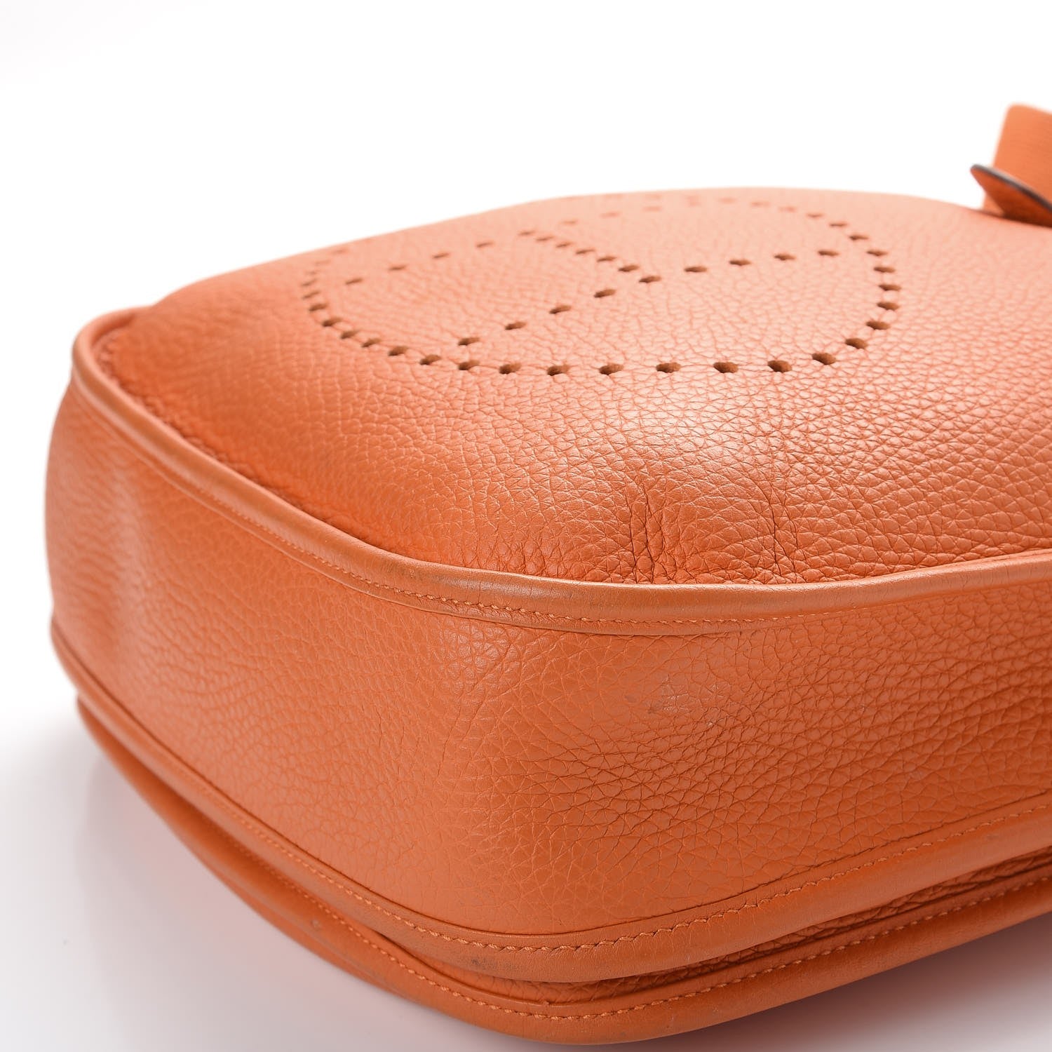 Hermes Taurillon Clemence Evelyne III PM Orange 20 of 21