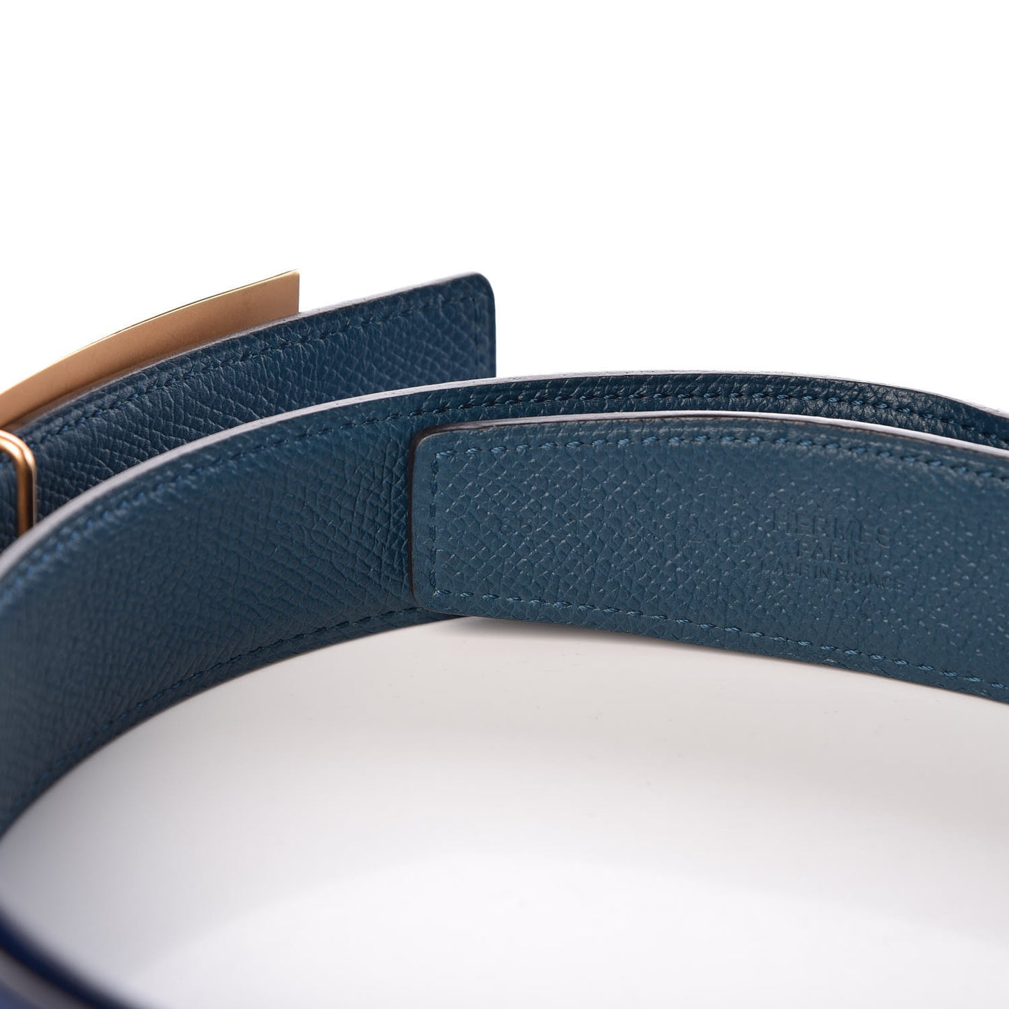 Swift Epsom 32mm Collier De Chien CDC Belt 85 Bleu Saphir Colvert