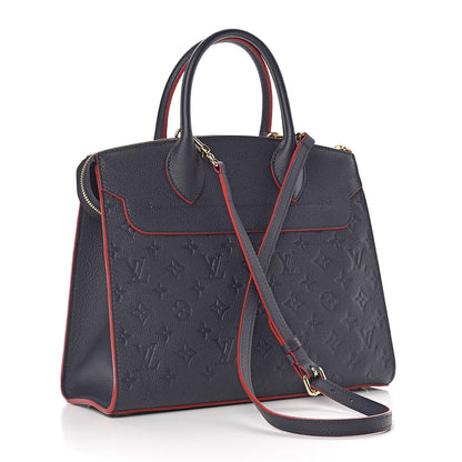 Louis Vuitton Empreinte Pont Neuf MM Marine Rouge 3 of 10