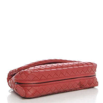 Bottega Veneta Nappa Intrecciato Mini Chain Messenger Red 4 of 8