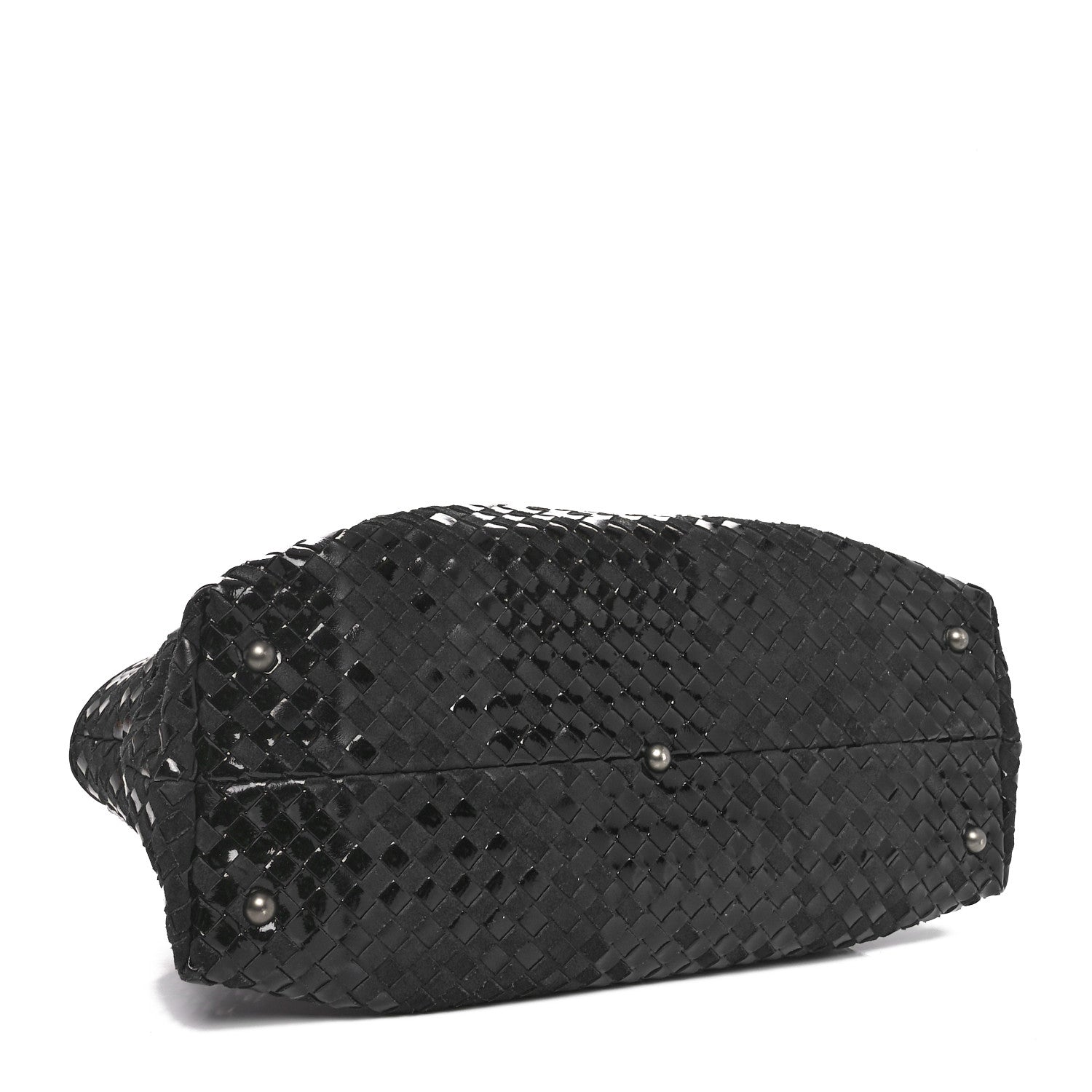 Bottega Veneta Intrecciato Rugiada Vintaga Medium Shopper Black 4 of 11