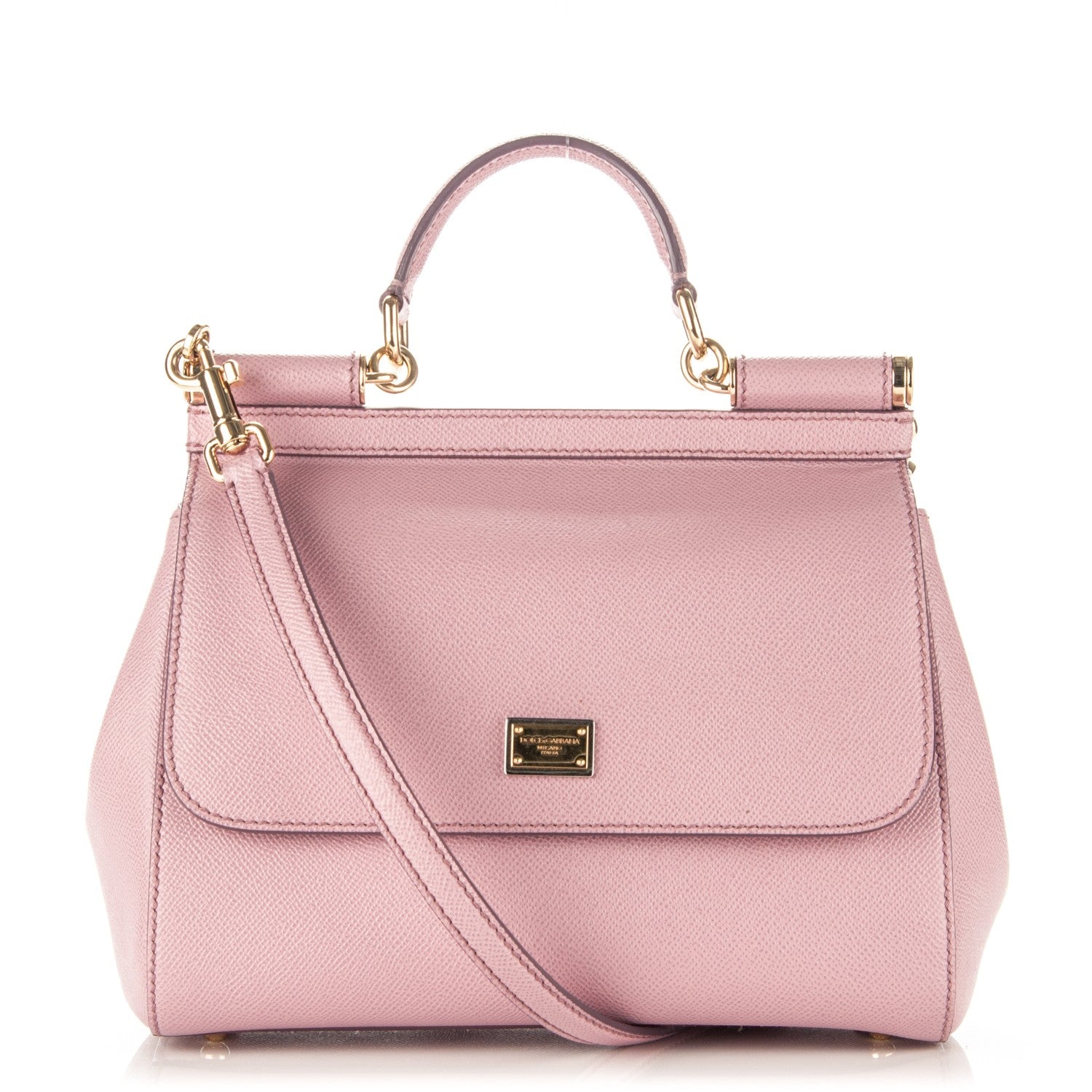 Dolce & Gabbana Dauphine Medium Miss Sicily Satchel Pink 1 of 6