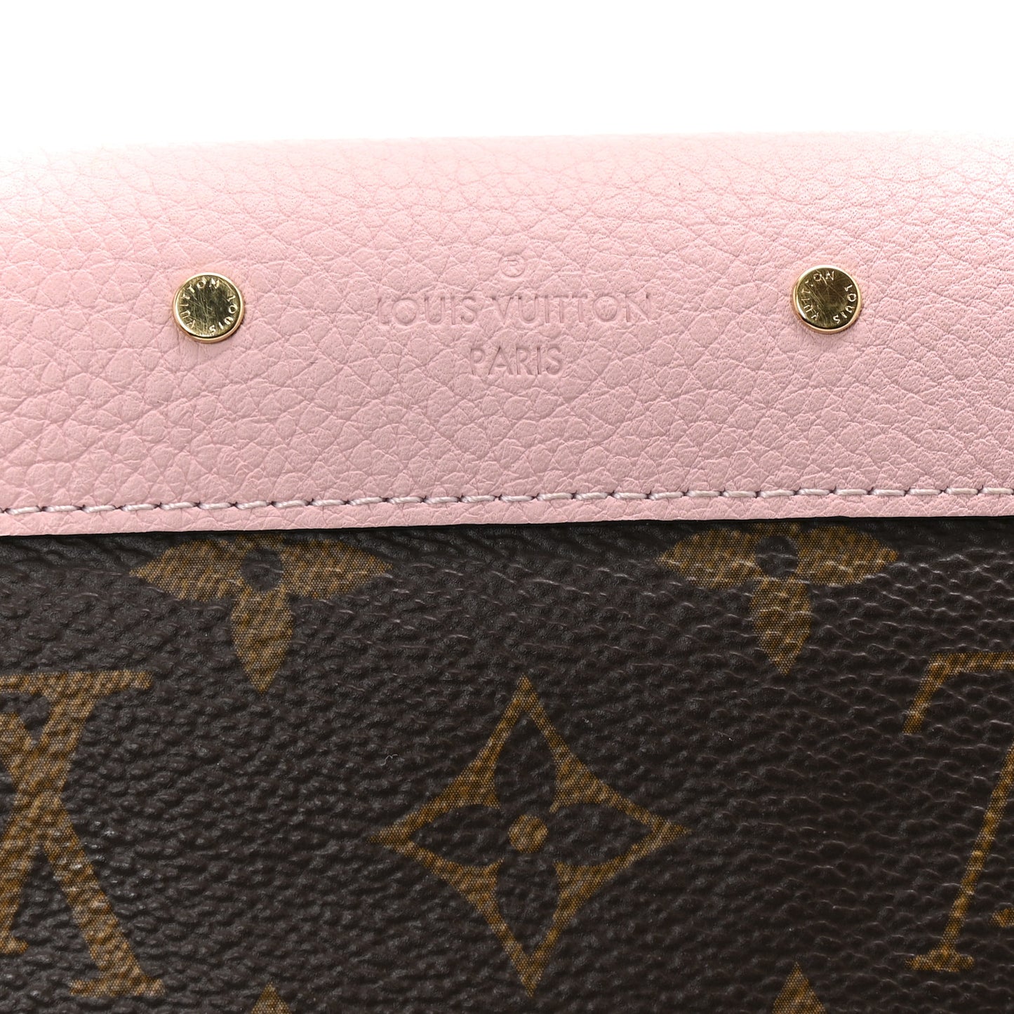 Monogram Pallas Wallet Rose Ballerine