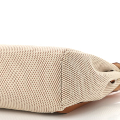 Hermes Toile Vache Calfskin Herbag 30 PM Backpack Natural 11 of 11