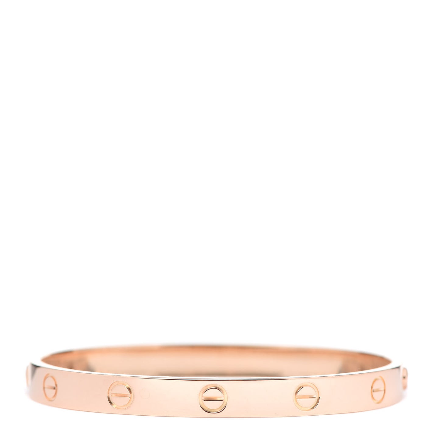 18K Pink Gold LOVE Bracelet 17