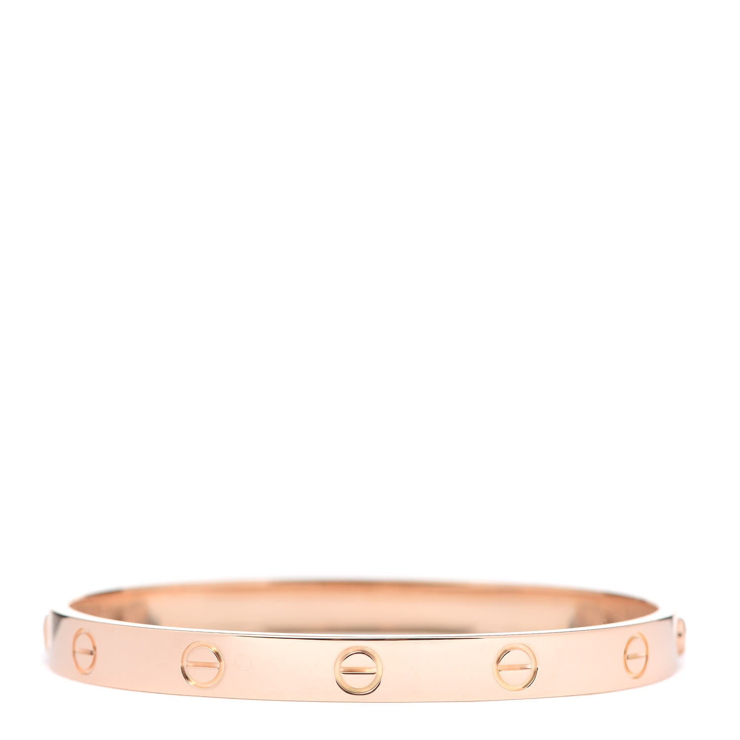 Cartier 18K Pink Gold LOVE Bracelet 17 3 of 5
