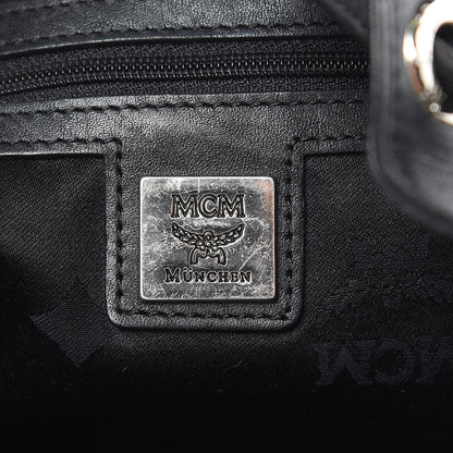 MCM Visetos Essential Drawstring Bucket Bag Black 6 of 16