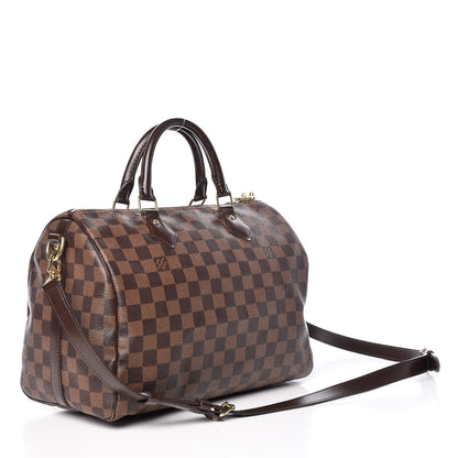 Louis Vuitton Damier Ebene Speedy Bandouliere 30 3 of 10