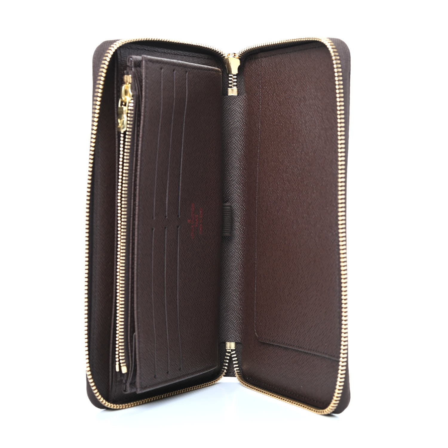 Louis Vuitton Damier Ebene Zippy Organizer Wallet 5 of 7