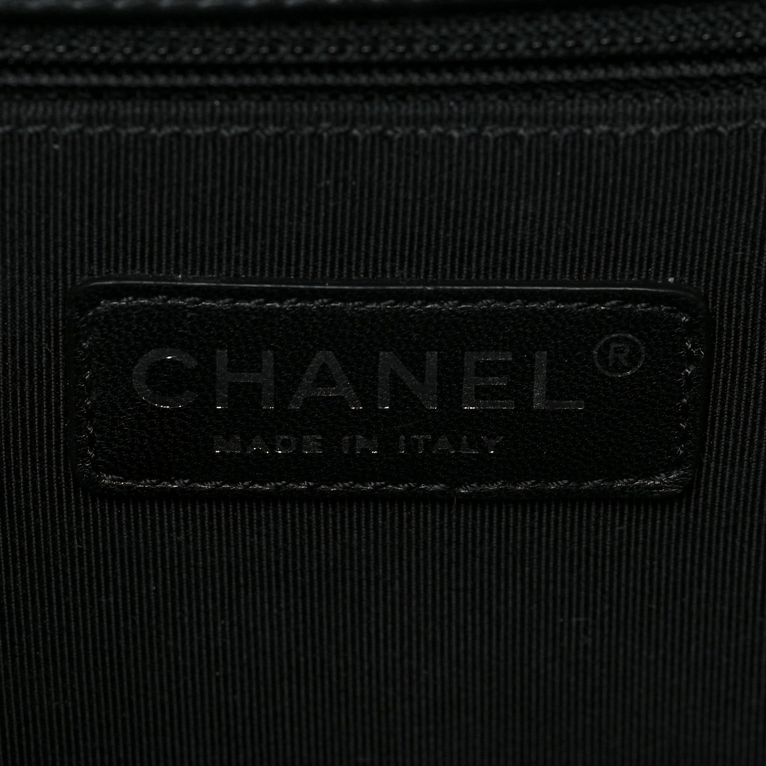 Chanel Calfskin Quilted Checkerboard Trim New Medium Boy Flap Black White 6 of 8