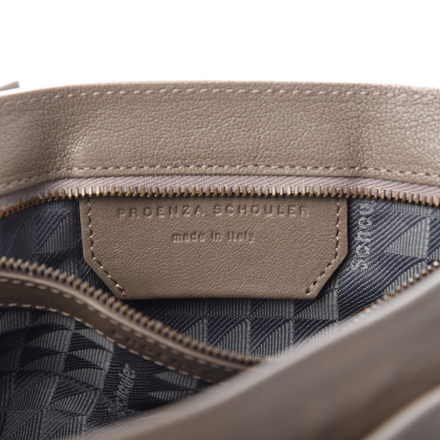 Lambskin Tiny PS1 Satchel Smoke