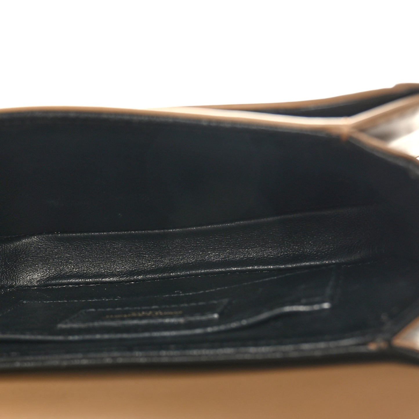 Smooth Calfskin Small Solferino Satchel Natural Tan