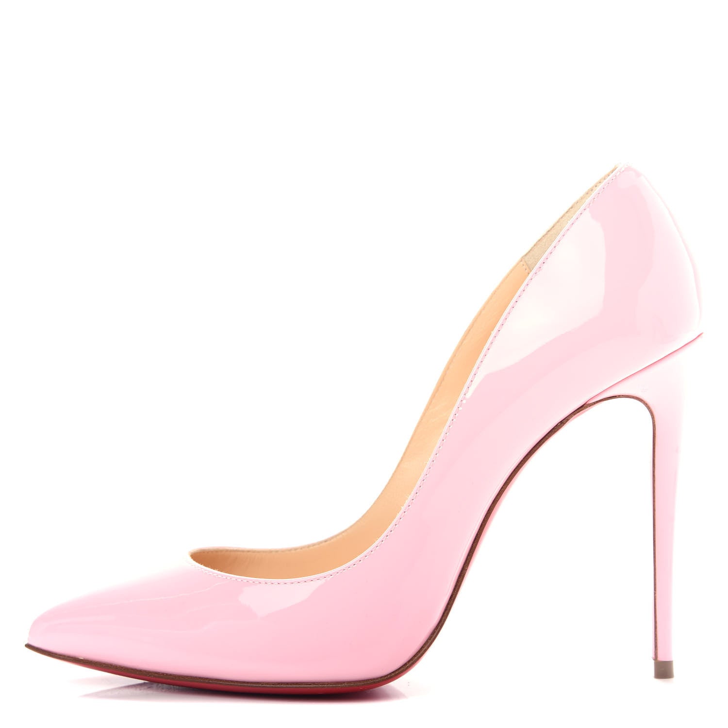Christian Louboutin Patent Pigalle Follies 100 Pumps 37 Eglantine 1 of 9