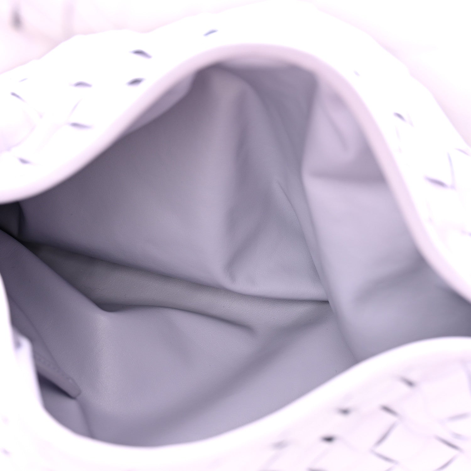 Bottega Veneta Calfskin Intrecciato Small Hop Oyster Lilac 5 of 11