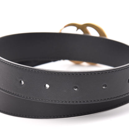 Gucci Calfskin Double G 30mm Belt 75 30 Black 4 of 7