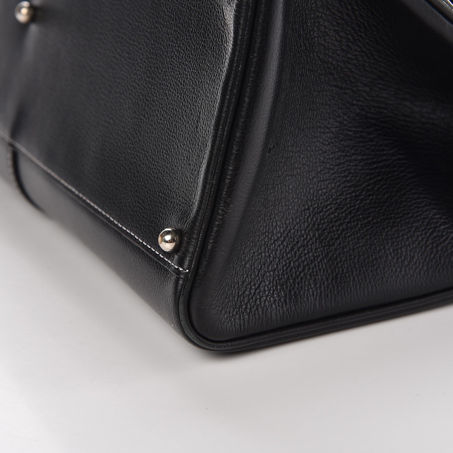 Delvaux Calfskin Brillant Cabas Black 13 of 13