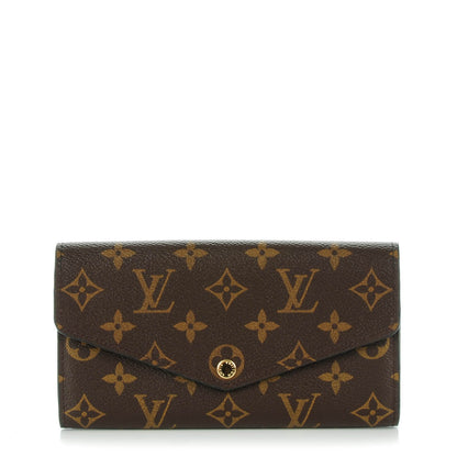 Louis Vuitton Monogram Sarah Wallet NM 1 of 7