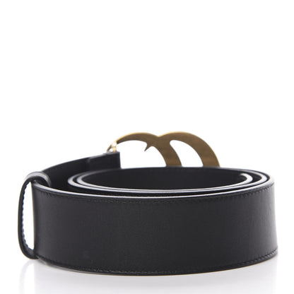 Gucci Calfskin Double G 40mm Belt 80 32 Black 2 of 5