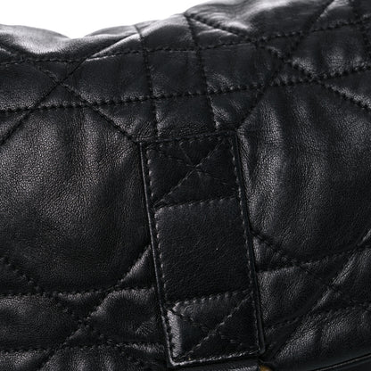 Christian Dior Lambskin Cannage Flap Messenger Bag Black 15 of 19