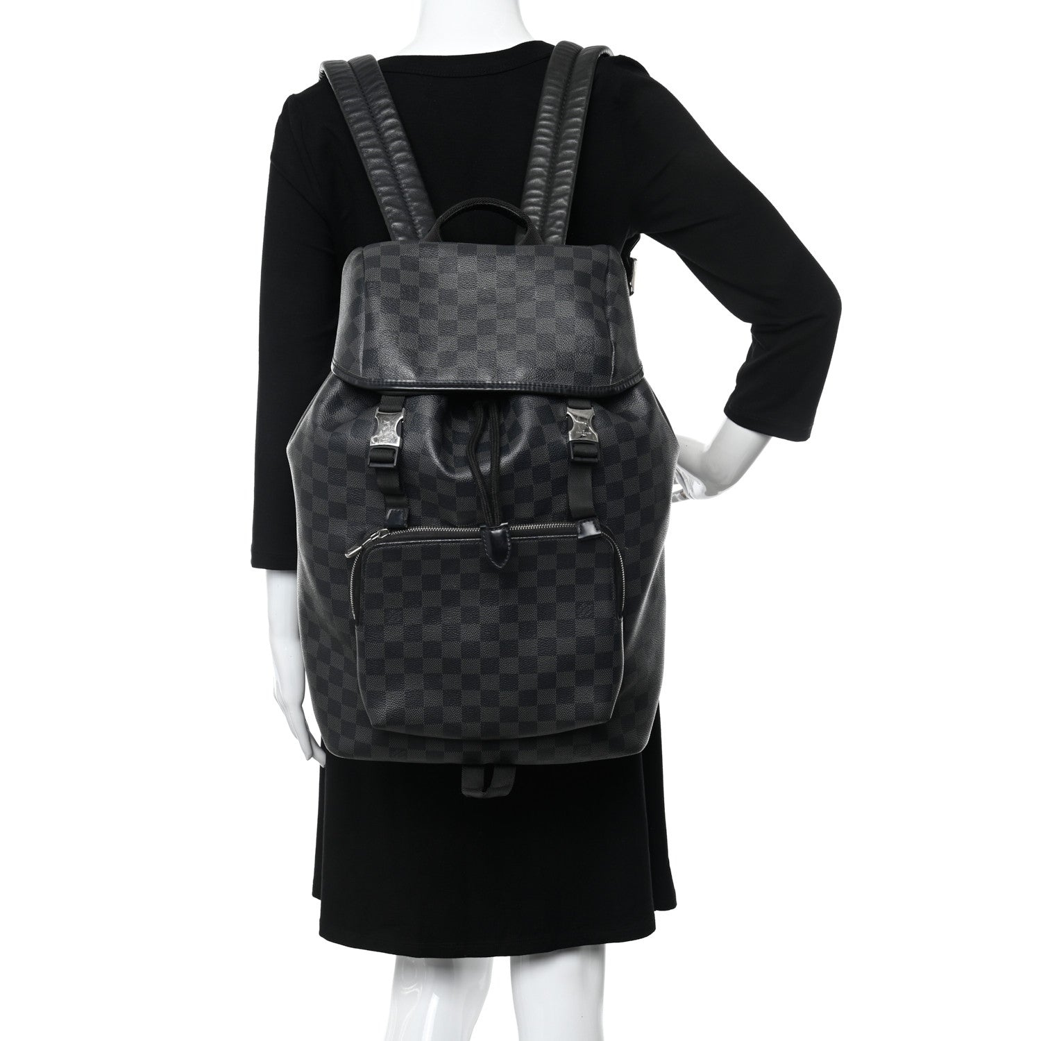 Louis Vuitton Damier Graphite Zack Backpack 2 of 10
