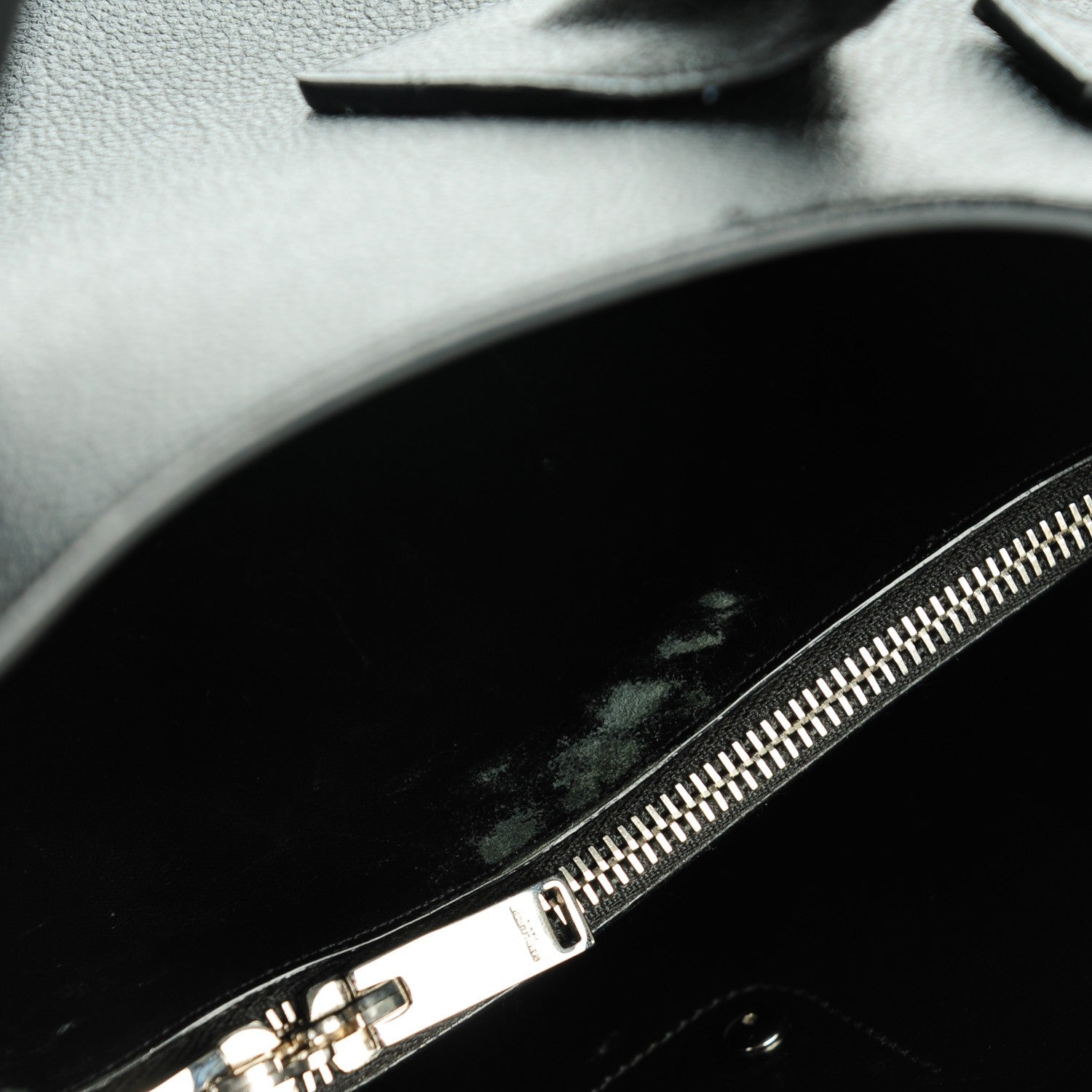 Saint Laurent Grained Calfskin Small Sac De Jour Black 6 of 9