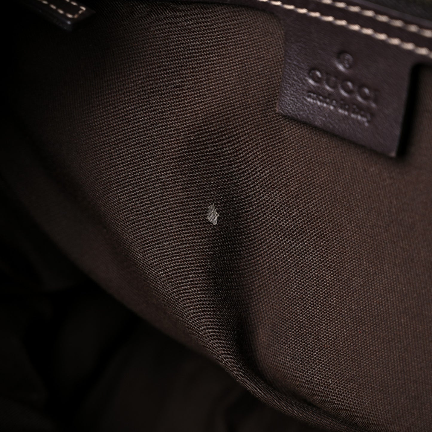 Crystal Monogram Medium Mix Dark Brown