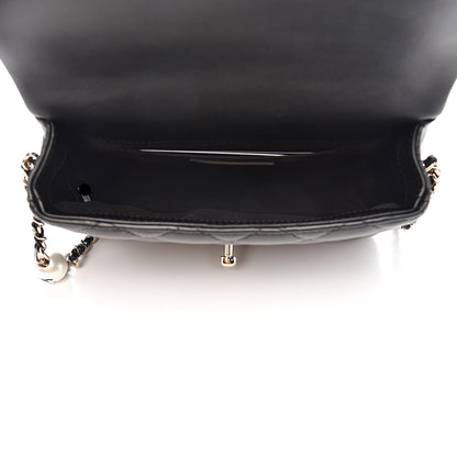 Chanel Lambskin Quilted Small My Precious Flap Black 5 of 10