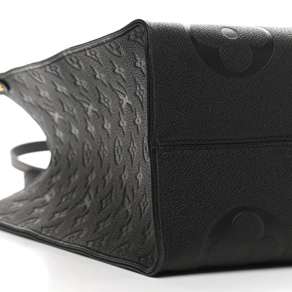Louis Vuitton Empreinte Monogram Giant Onthego GM Black 8 of 9