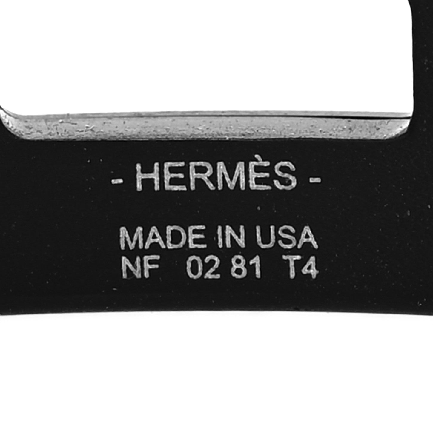 Hermes Aluminium Kelly Bracelet T4 So Black 4 of 4
